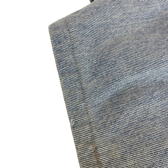 Vintage Levis 560 Loose Fit Tapered Jeans Mens Sz 38x32 Light Wash Denim HEMMED - Picture 9 of 9